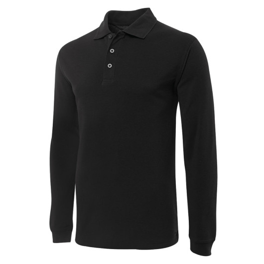 Buchanan Mens Polo Shirts Black Angle
